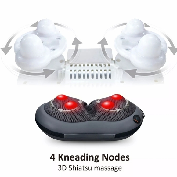 Snailax Deep tissue massage pillow Neck back - Picture 4 of 8